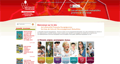 Desktop Screenshot of bourgogne-sante-services.com